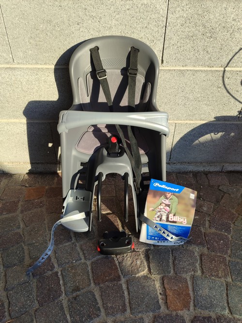 Seggiolino bici bambini 9-15 kg