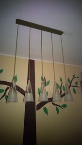 Lampadario da tavolo soggiorno 
