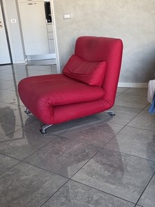 Poltrona design a letto 