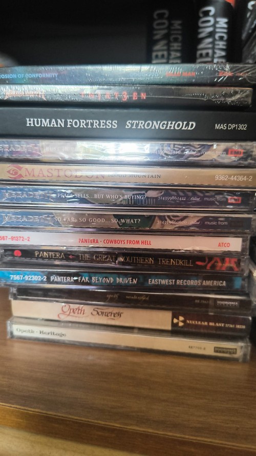 CD gruppi metal e rock