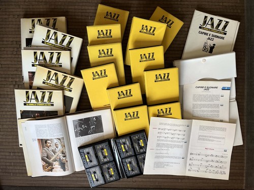 JAZZ collezione completa - libri cassette spartiti