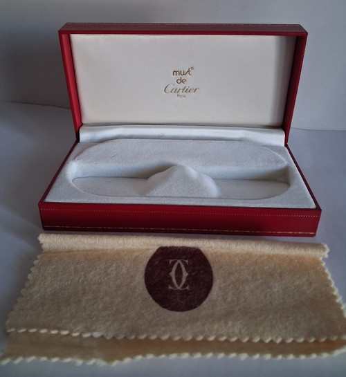 Astuccio custodia Must de Cartier occhiali Santos 
