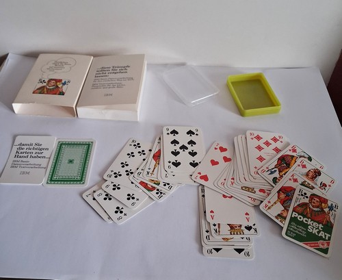 Mazzo carte mignon  tedesche  Pochet SKAT pubblici