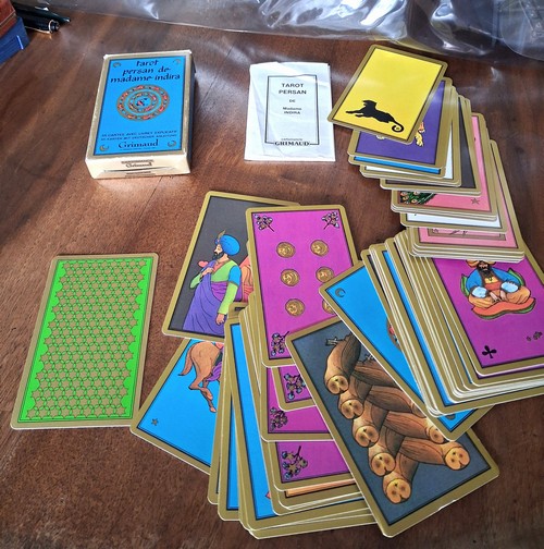 Persian Tarot by Madame Indira Grimaud 1981 mazzo 