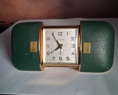 Sveglia orologio da viaggio vintage  EUROPA  7 JEW