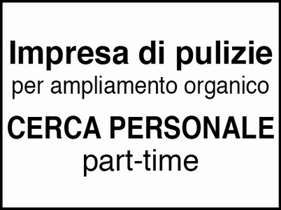 Impresa di  pulizie