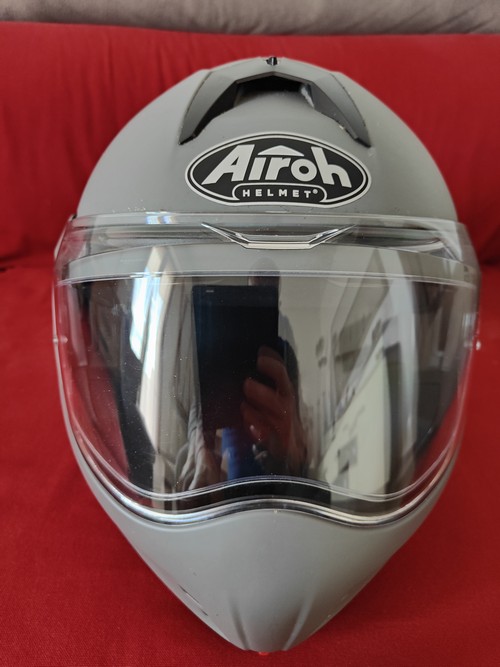 casco AIROH Mathisse Grey + interfono