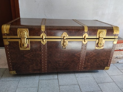 baule vintage modernariato